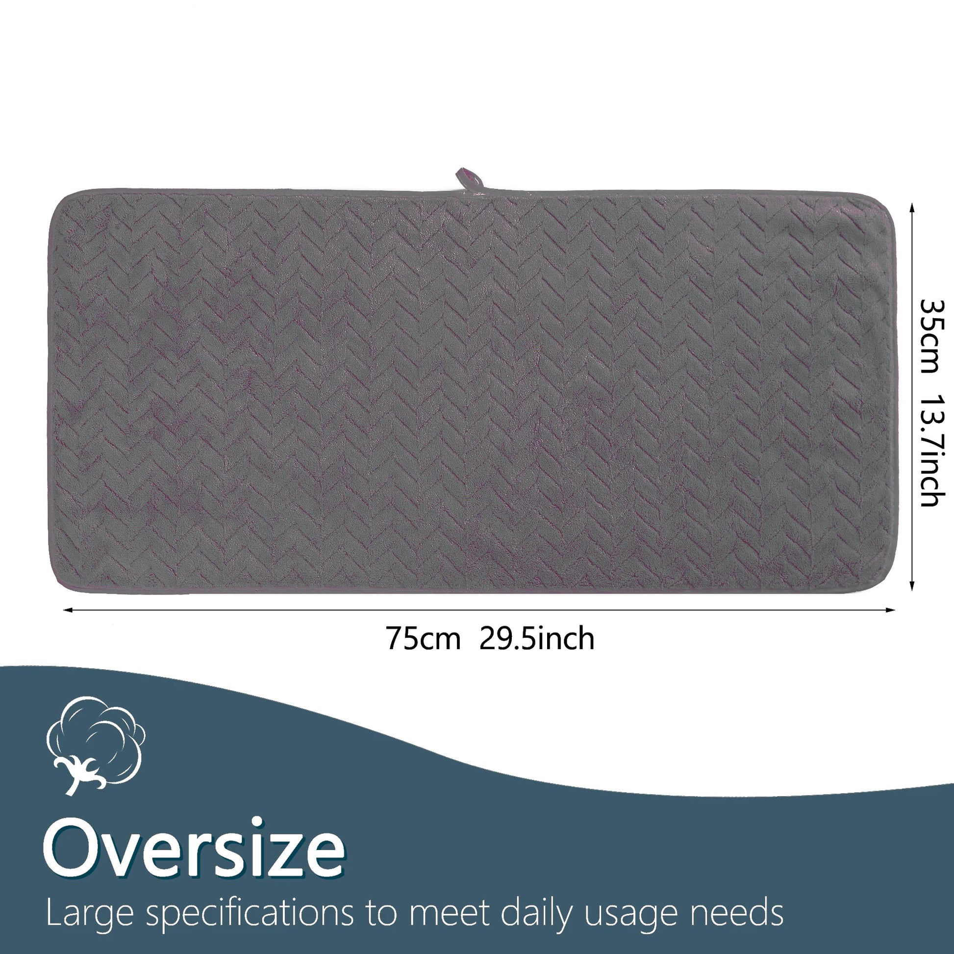 Solid Color 4-Piece Soft Highly Absorbent Towel Set.