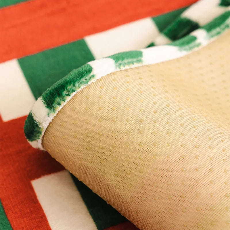 Winter or Christmas Flannel Anti-Slip Sofa Cover