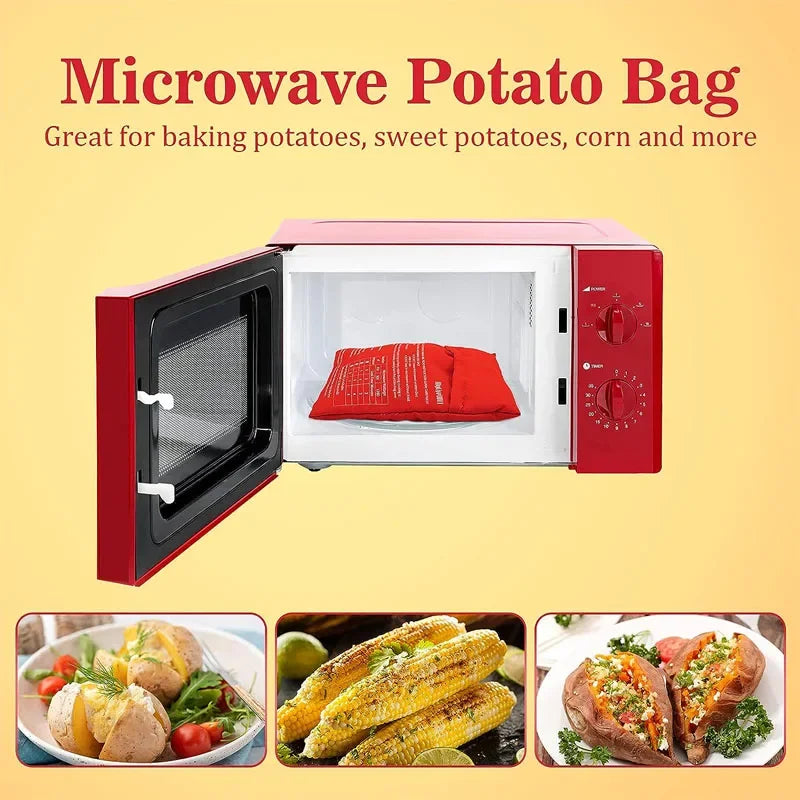 Microwave Reusable 4 Minute Potato Cooker Bag.