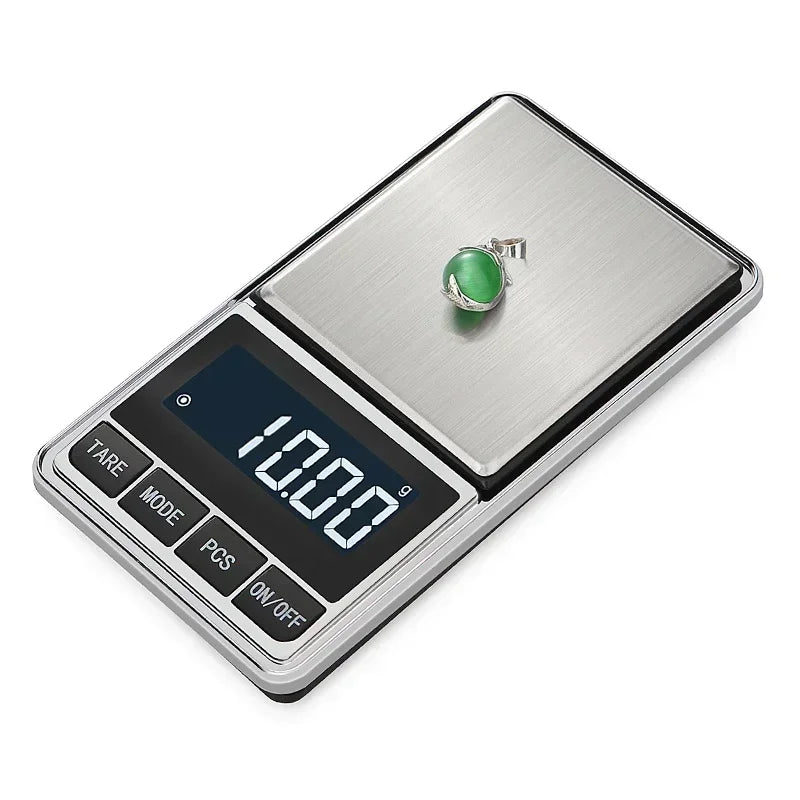 Mini Portable Electronic Gram Scale for Measuring jewelry or for Kitchen Use.