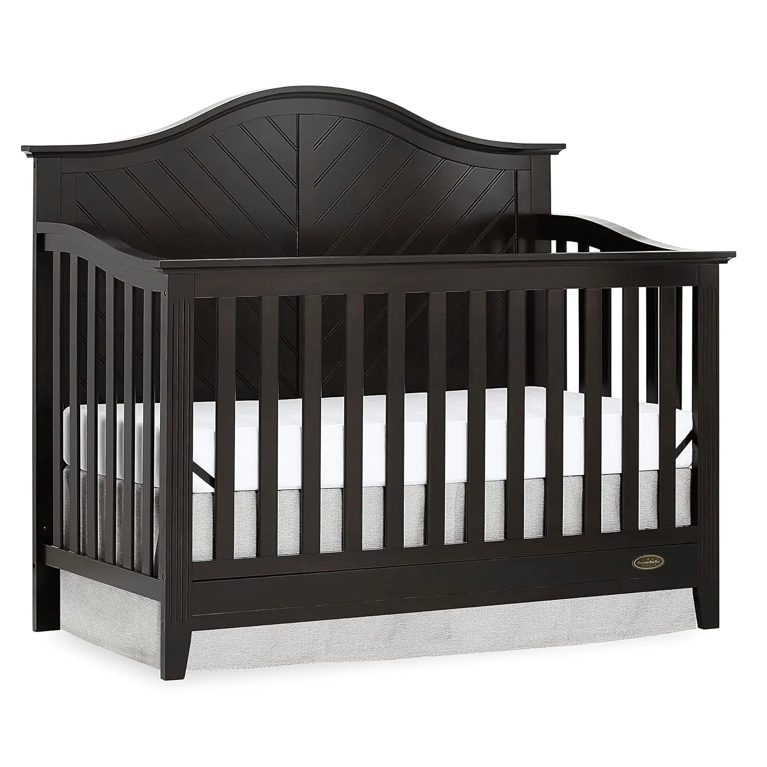 5-in-1 Full Size Convertible Crib in various colors.
