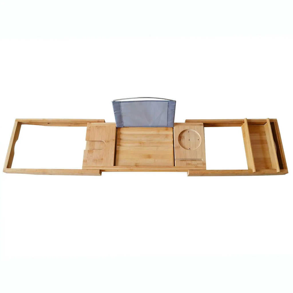 Bamboo Over the Bathtub Caddy Tray