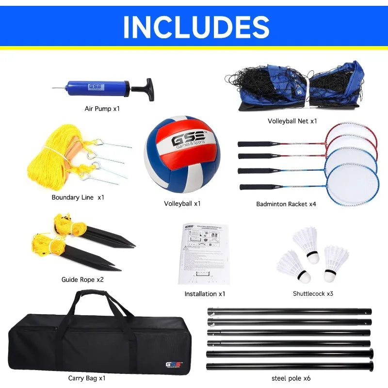 Outdoor Sports Net Game Set for various sports.