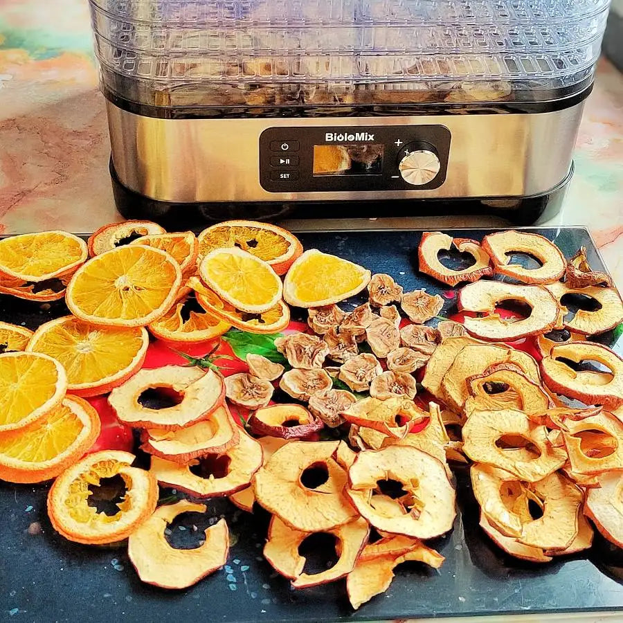 BPA FREE 5 Tray Food Dehydrator with Digital Timer and Temperature Control.
