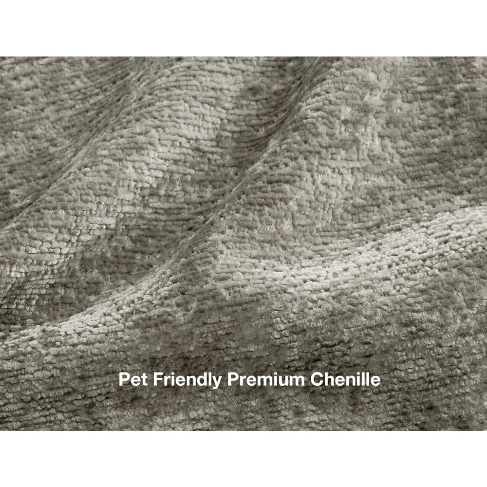 Seater Couches for Living Room Sofas Comfy Sectional Couch with 24" Deep Seat Loveseat Sofa for Small Apartment